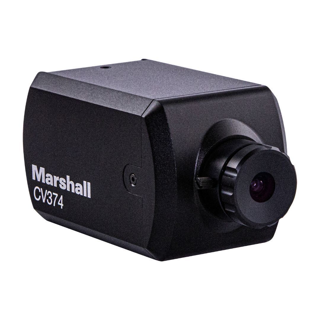 Marshall CV374 Compact 8.46MP 4K UHD Network Streaming Camera with NDI HX3 and HDMI