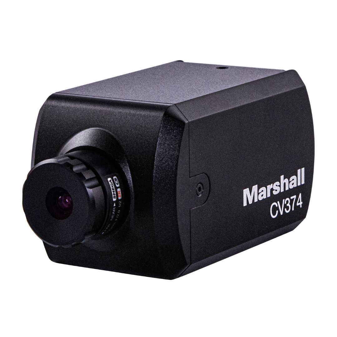 Marshall CV374 Compact 8.46MP 4K UHD Network Streaming Camera with NDI HX3 and HDMI