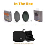 NiSi 95mm True Color ND-VARIO Pro Nano Filter Bundle with Hard-Shell Filter Case