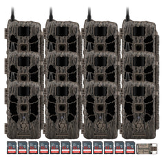 Stealth Cam 40MP Deceptor Max Cellular Trail Camera (2-Pack) x 6 with Memory Card (12-Pack) Bundle