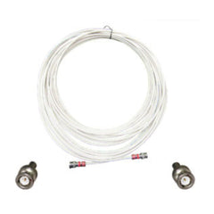 HuddleCamHD 75 Feet HD 3G-SDI Male to Male Plenum-Rated Video Broadcast Cable (White)