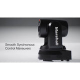 Marshall CV730 IP PTZ Camera with 9.2 Megapixel UHD Sensor and 30X Optical Zoom (Black)