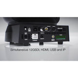 Marshall CV730 IP PTZ Camera with 9.2 Megapixel UHD Sensor and 30X Optical Zoom (Black)