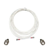 HuddleCamHD 100 Feet HD 3G-SDI Male to Male Plenum-Rated Video Broadcast Cable (White)