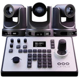 PTZOptics Producer SE Bundle of 3 PoE-Ready Ultra HD Cameras with Built-In Auto-Tracking
