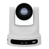 PTZOptics Move SE Camera with 12X Optical Zoom Range and Presenter-Lock Auto-Tracking (White)