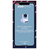 PTZOptics Move SE Camera with 12X Optical Zoom Range and Presenter-Lock Auto-Tracking (White)