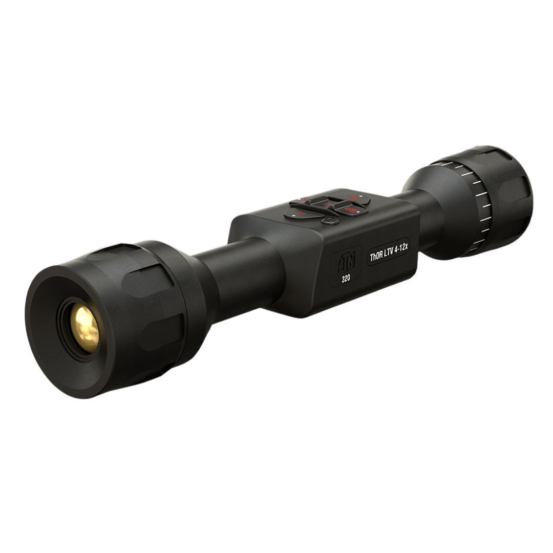 ATN ThOR LTV 4-12x 320x240 12 Micron Ultra-Light Thermal Rifle Scope with Video Recording (Black)