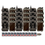 Stealth Cam 40MP Deceptor Max Cellular Trail Camera (2-Pack) x 6 with Solar Panel (12-Pack) Bundle