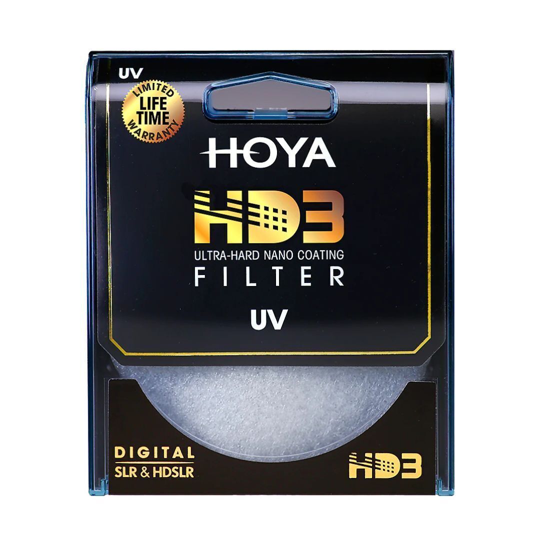 Hoya HD3 UV 72mm Low Profile Lens Protector Filter with Stain Resistant Top Coat