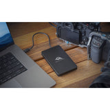 OWC Envoy Ultra 2TB Portable SSD with Thunderbolt 5 Interface and Weatherproof Construction (Black)