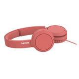 Philips 3000 Series TAH4105RD00 On-Ear Headphones with 32mm Drivers and Closed-Back Design (Red)