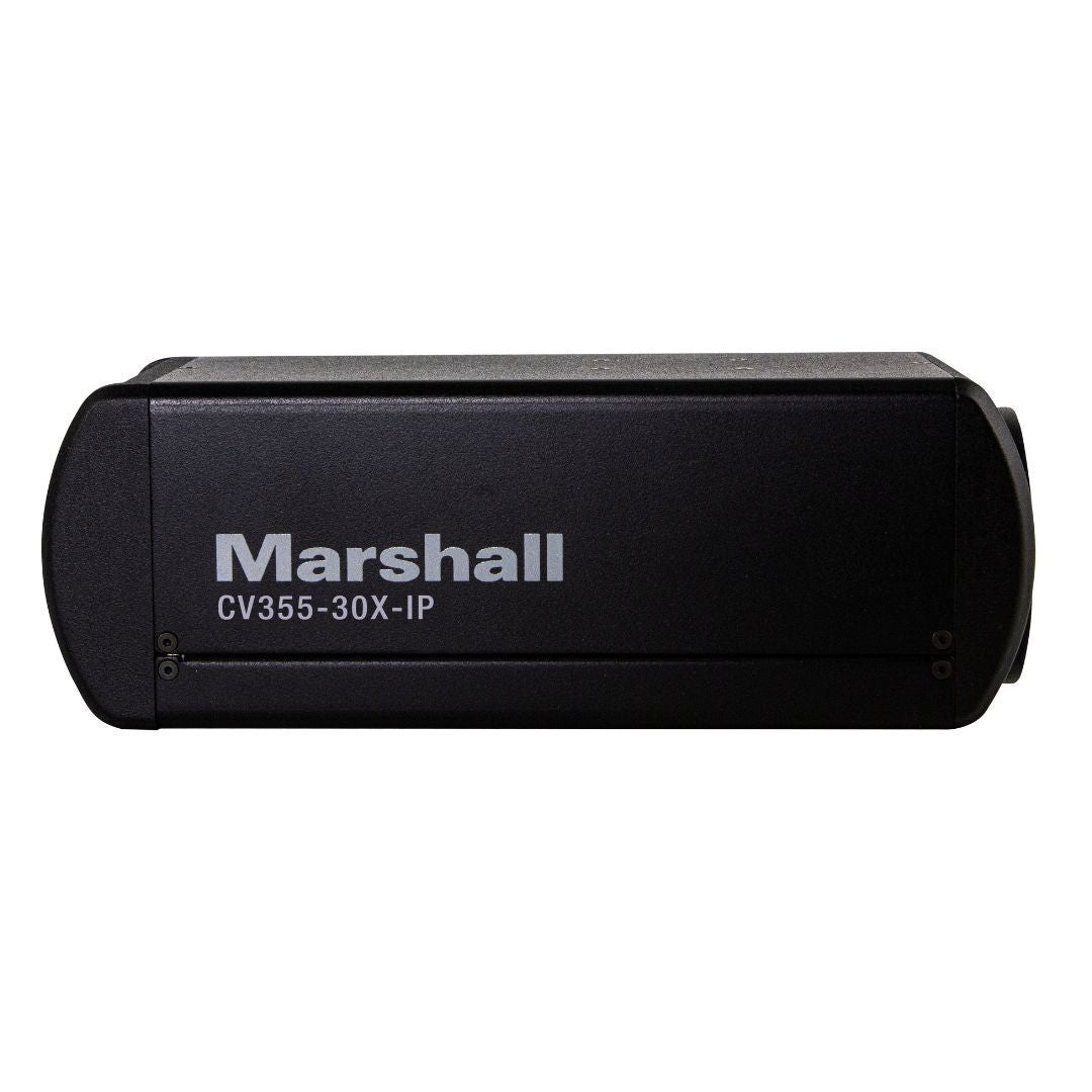 Marshall CV355-30X-IP HD60 Zoom Camera with 8.5MP HD Sensor and 25x Optical Zoom Block (Black)