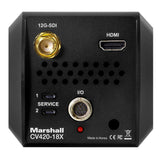 Marshall CV420-18X True-4K60 12GSDI Camera with 12.5MP 4K Sensor and 18x Optical Zoom Range (Black)