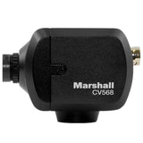 Marshall CV568 Miniature Camera with Sony Exmor Sensor and Tri-Level Sync (HDMI and 3GSDI, Black)
