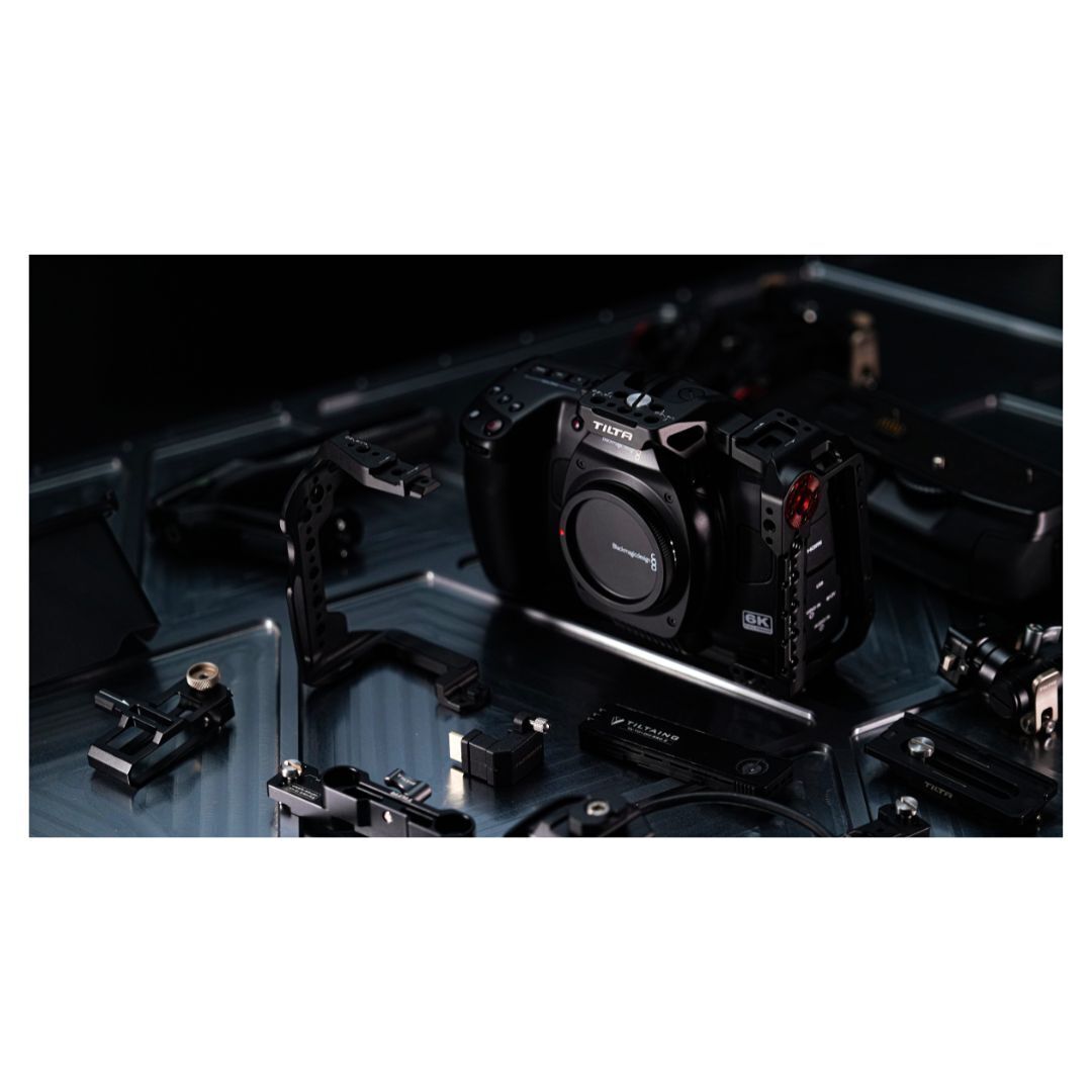 Tilta Full Camera Cage for Blackmagic Design Cinema Camera 6K with 3-Point Locking Mechanism (Black)