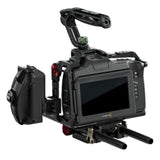 Tilta Advance Camera Cage Kit for BMCC 6K with 3-Point Locking Mechanism and Xeno Top Handle (Black)
