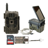 Stealth Cam 40MP Deceptor Max Cellular Trail Camera with Solar Pack and Camera Mount Stick Bundle