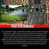 Browning Trail Cameras Strike Force FHDR (10-Pack) with 10 x 32GB Memory Card and Card Reader Bundle
