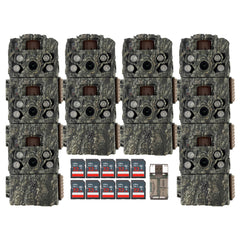 Browning Trail Cameras Strike Force FHDR (10-Pack) with 10 x 32GB Memory Card and Card Reader Bundle