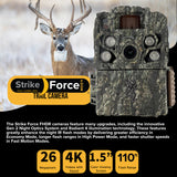 Browning Trail Cameras Strike Force FHDR (2-Pack) with 2 x 32GB Memory Card and Card Reader Bundle