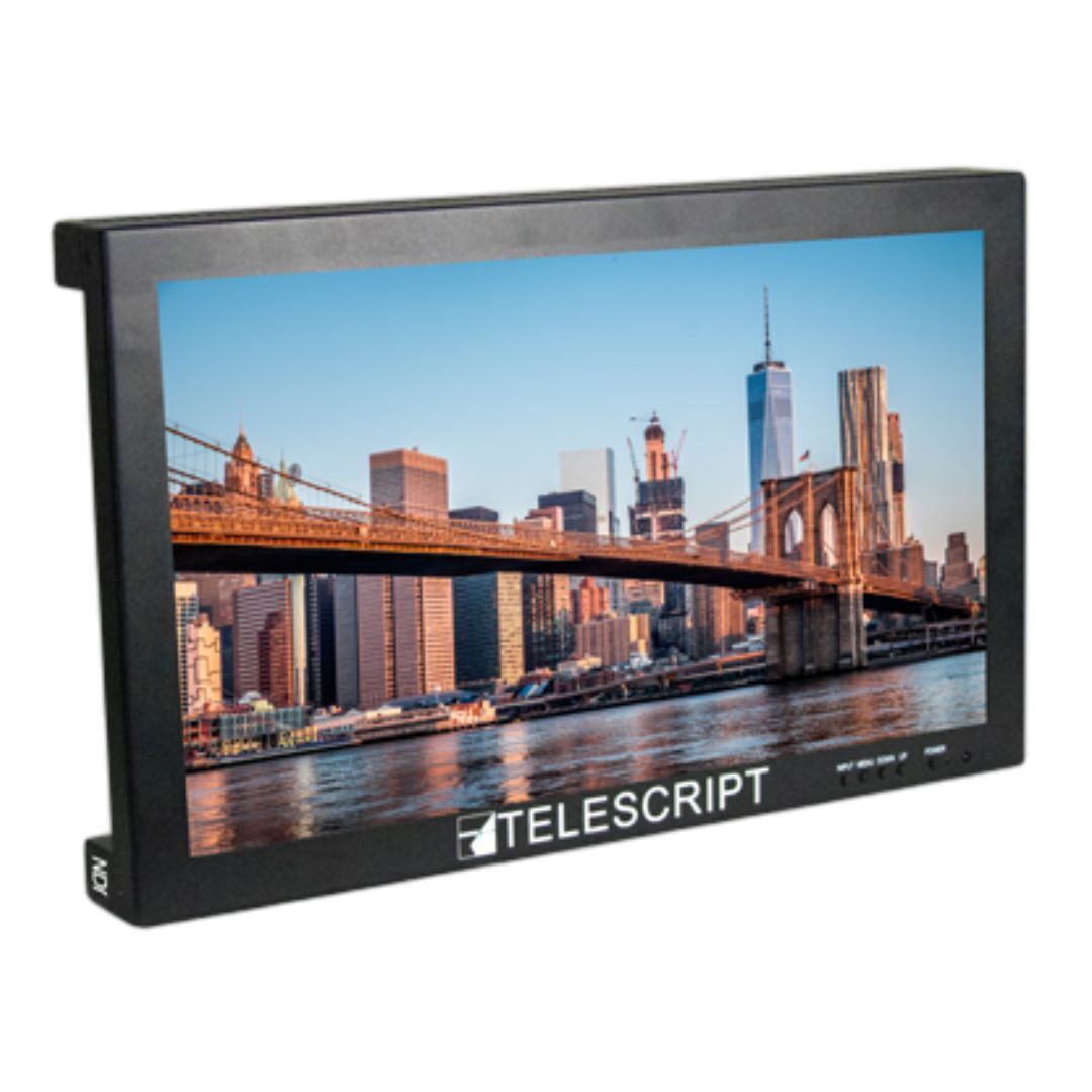 Telescript 17.3-Inch NDI Certified Talent Reference Monitor with Internal Speakers (Black)
