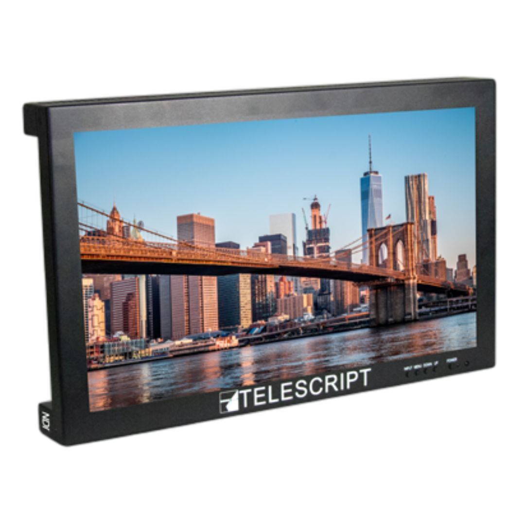Telescript 21.5-Inch NDI Certified Talent Reference Monitor with Internal Speakers (Black)