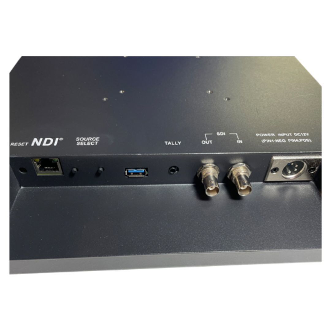 Telescript 21.5-Inch NDI Certified Talent Reference Monitor with Internal Speakers (Black)