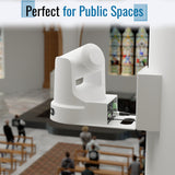 PTZOptics Move SE 30X PTZ Camera (Gray, 2-Pack) with SuperJoy Camera Joystick Controller Bundle