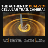 Spypoint Flex M Twin Pack 28MP Cellular Trail Cameras (4-Pack) with 8 x 32GB Memory Card Bundle