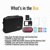 Knox Gear Portable Storage and Carrying Case for DJI Osmo Action 3, 4, and 5 Cameras Bundle