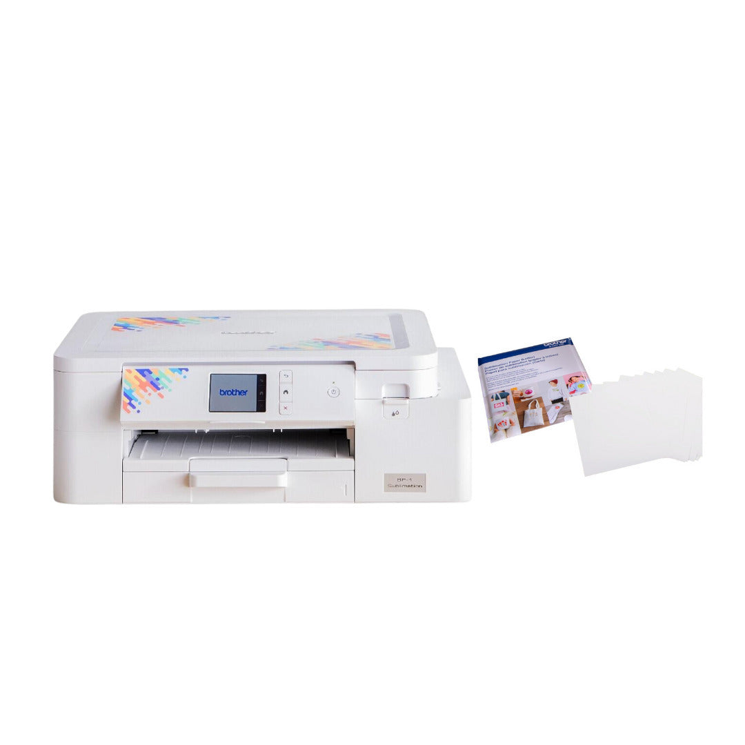 Brother Sublimation Printer with 100 Sublimation Paper Bundle