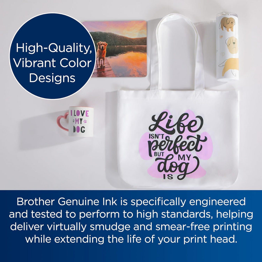 Brother Sublimation Printer with 100 Sublimation Paper Bundle