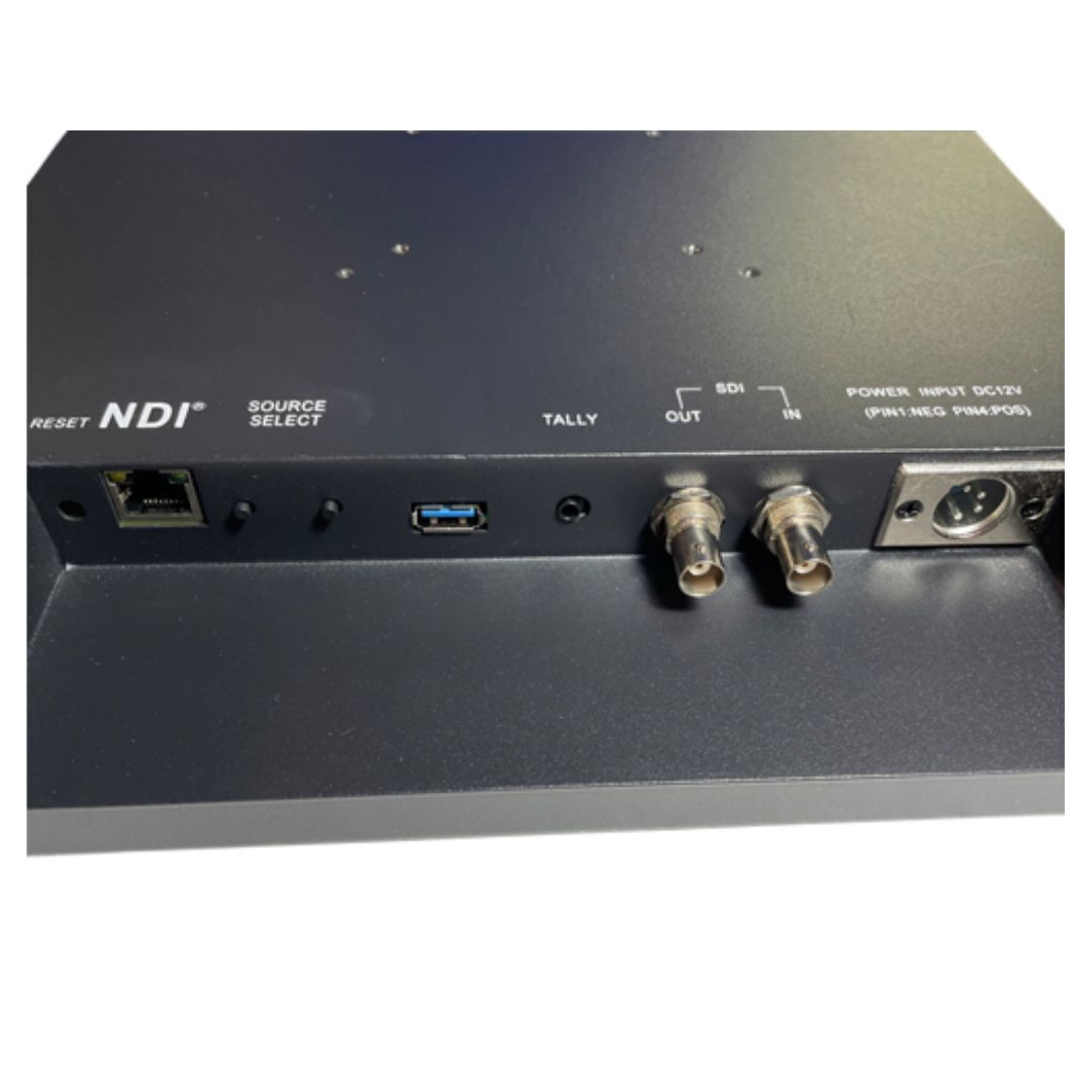 Telescript PRS-150-NDI 15-Inch Public Speaking System with Monitor and Tri-Fold Surrounds (Black)