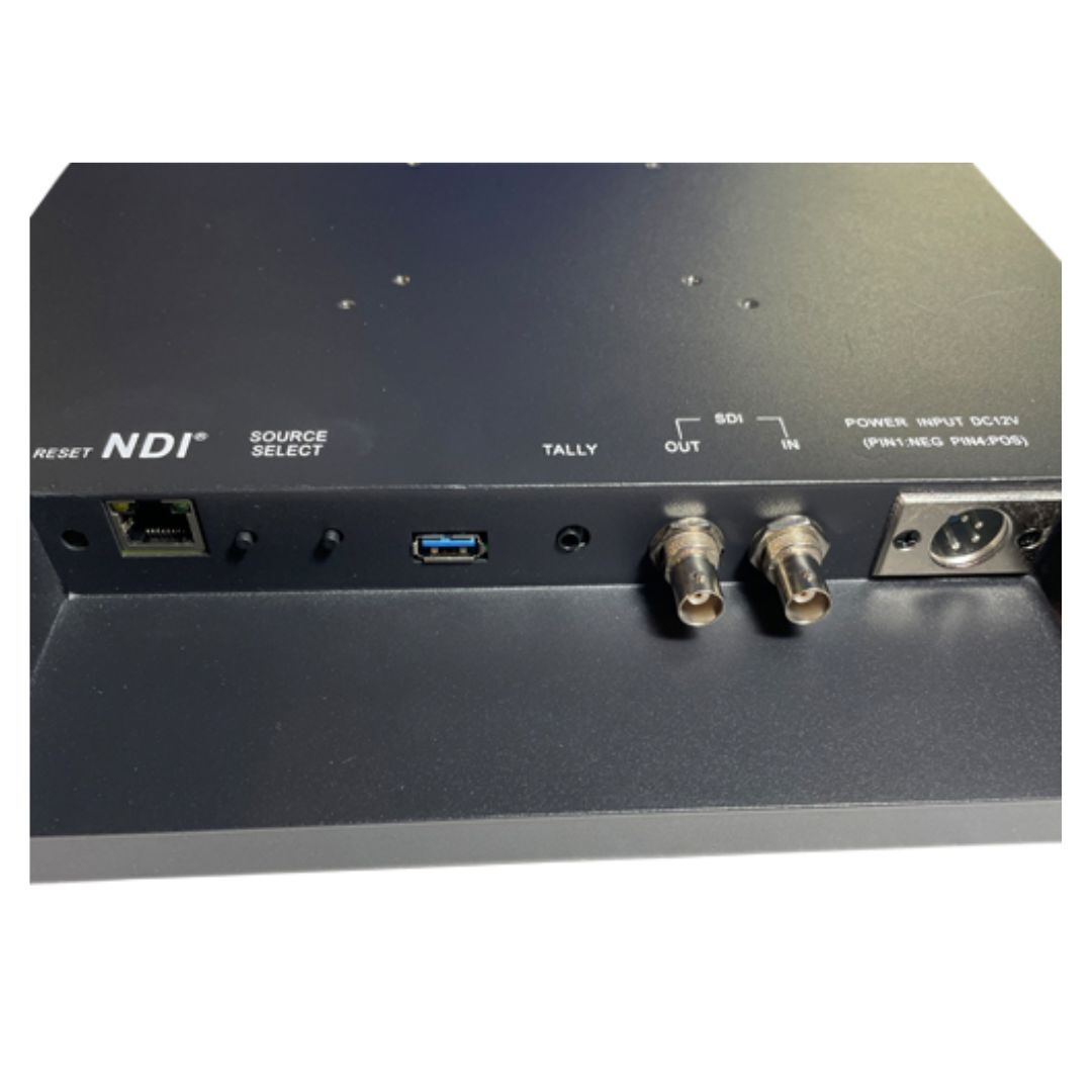 Telescript PRS-170-NDI 17-Inch Public Speaking System with Monitor and Tri-Fold Surrounds (Black)