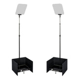 Telescript PRS-190-NDI 19-Inch Public Speaking System with Monitor and Tri-Fold Surrounds (Black)