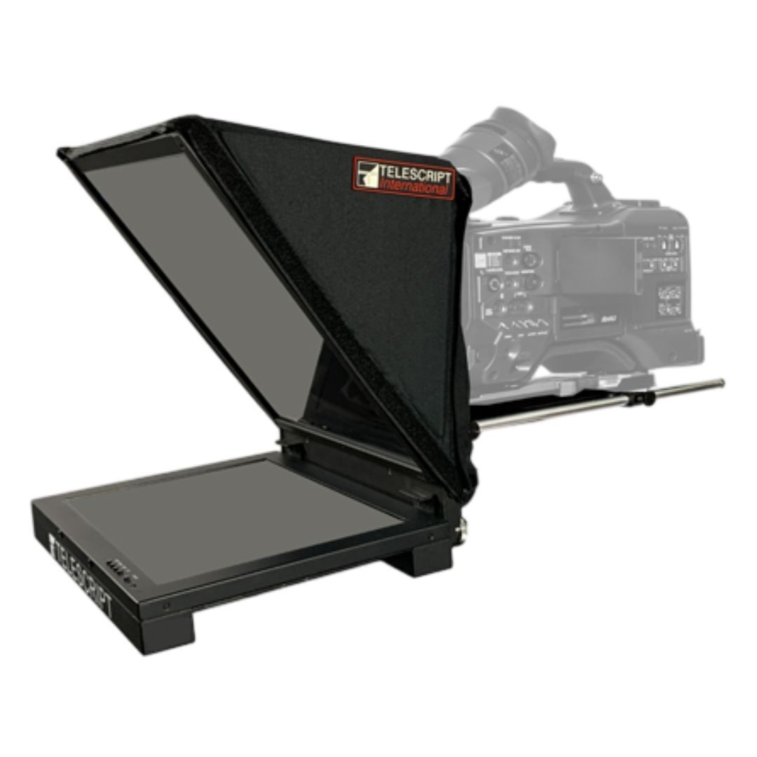 Telescript FPS-150F-SDI Fold and Go Teleprompter System with 15-Inch High-Bright Monitor and Case