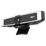 AVer VB130 4K Video Collaboration Bar with Adjustable 5-Level Fill Lighting (Black and White)