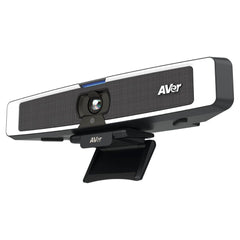 AVer VB130 4K Video Collaboration Bar with Adjustable 5-Level Fill Lighting (Black and White)
