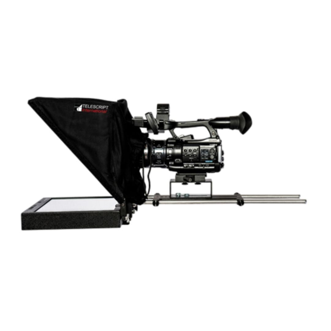 Telescript FPS-150F-NDI Fold and Go Teleprompter System with 15-Inch High-Bright Monitor and Case
