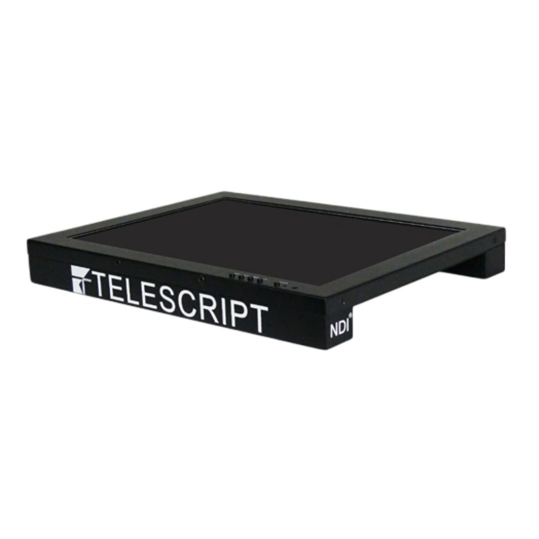 Telescript FPS-150F-NDI Fold and Go Teleprompter System with 15-Inch High-Bright Monitor and Case