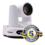 PTZOptics Link 4K UHD CMOS Sensor 20x Indoor Dante-Enabled Camera with Auto-Tracking (White)