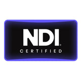 Telescript 24-Inch 4K NDI Certified IP Monitor with Desktop Stand, 12G-SDI, HDMI, and Analog Inputs