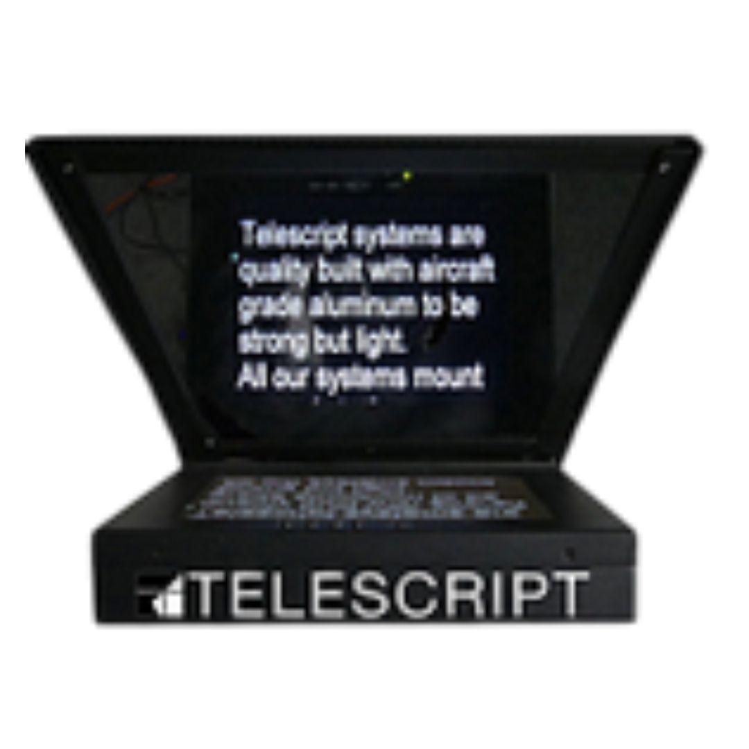 Telescript DV8-SDI Fold and Go Lightweight Teleprompter System with 8.4-Inch Highbrite Monitor