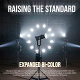Aputure Light Storm 600d LED Light (V-Mount) and Aputure F10 Barndoors Bundle