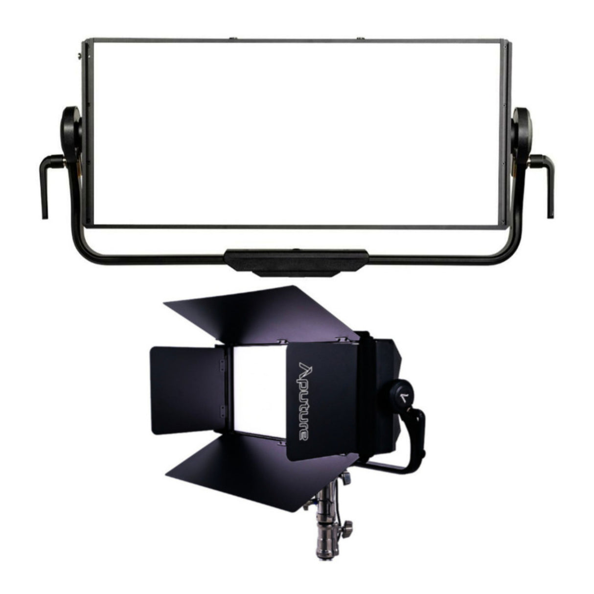 Aputure Nova P600C RGBWW LED Panel with Hard-Shell Case Kit with Aputure Nova P600C Barn Door Bundle