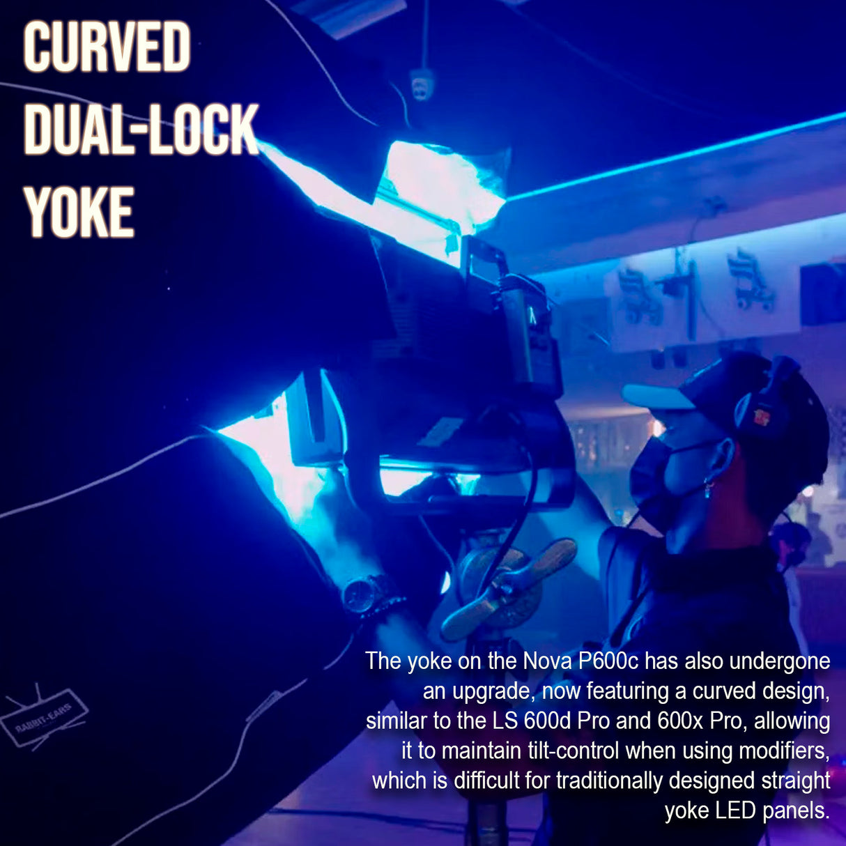 Aputure Nova P600C RGBWW LED Panel with Hard-Shell Case Kit with Aputure Nova P600C Softbox Bundle