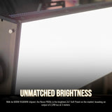 Aputure Nova P600C RGBWW LED Panel with Hard-Shell Case Kit with Dual Head Yoke and Barn Door Bundle