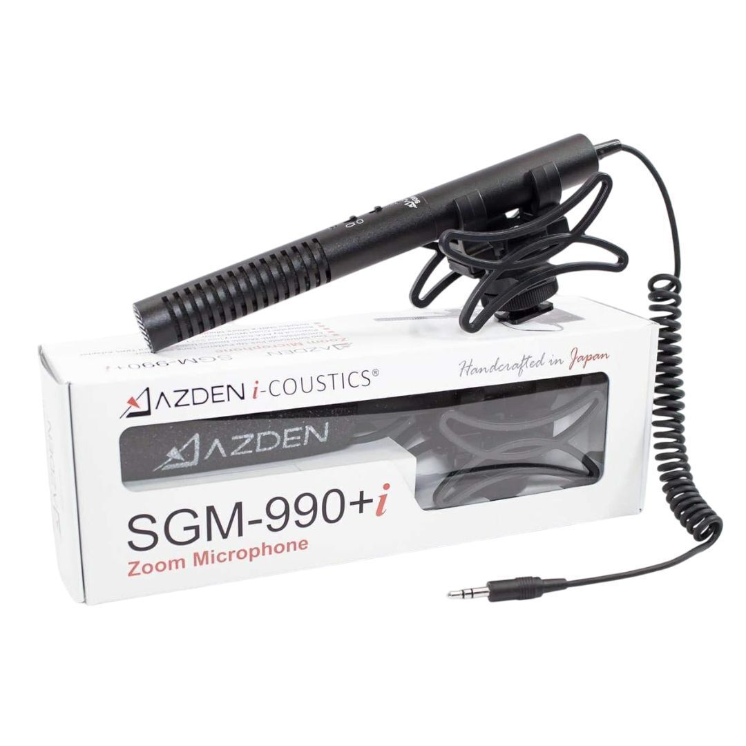 Azden SGM-990+I Smart Phone Compatible Shotgun Microphone