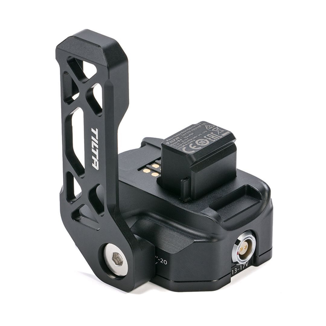 Tilta Power Supply Base Plate for DJI Gimbals with Constant Power and Aluminum Alloy Body (Black)